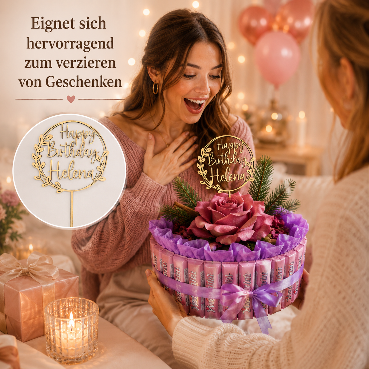 Cake Topper personalisiert zu jedem Anlass