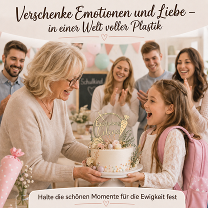 Cake Topper Bücher & Schultüte