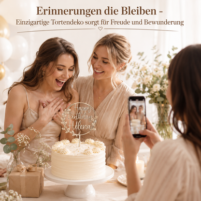 Cake Topper personalisiert zu jedem Anlass