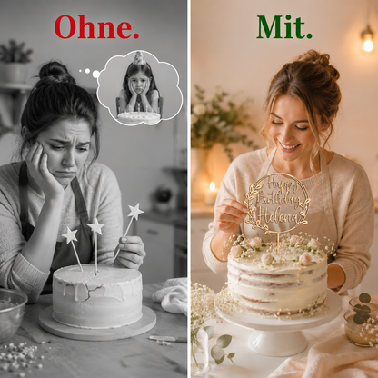 Cake Topper personalisiert zu jedem Anlass