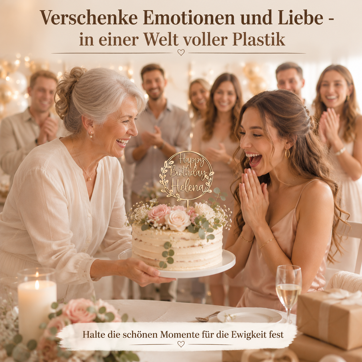 Cake Topper personalisiert zu jedem Anlass